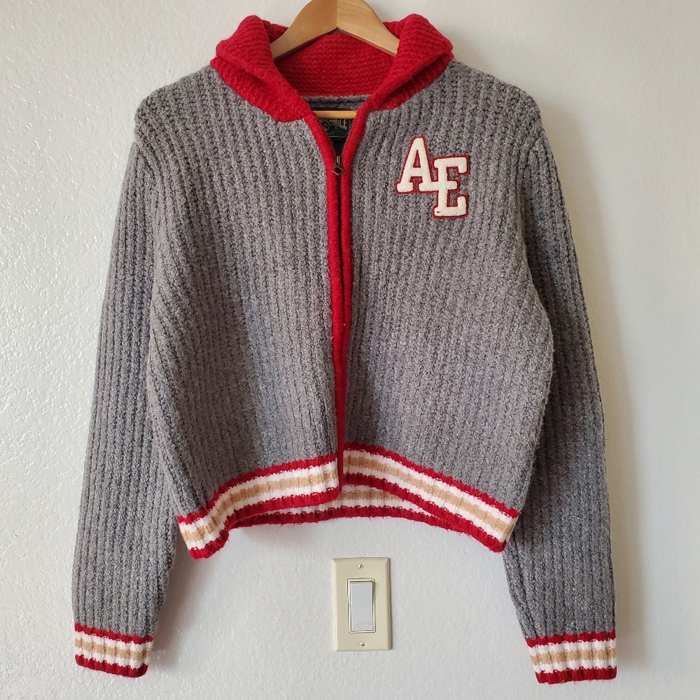 Knit Collared Jacket - image 2